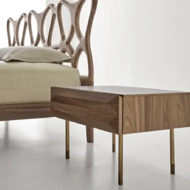 Comodino in legno York di Modesign