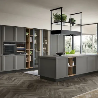 Cucina Classica con isola Bellaria 01 di Forma Cucine