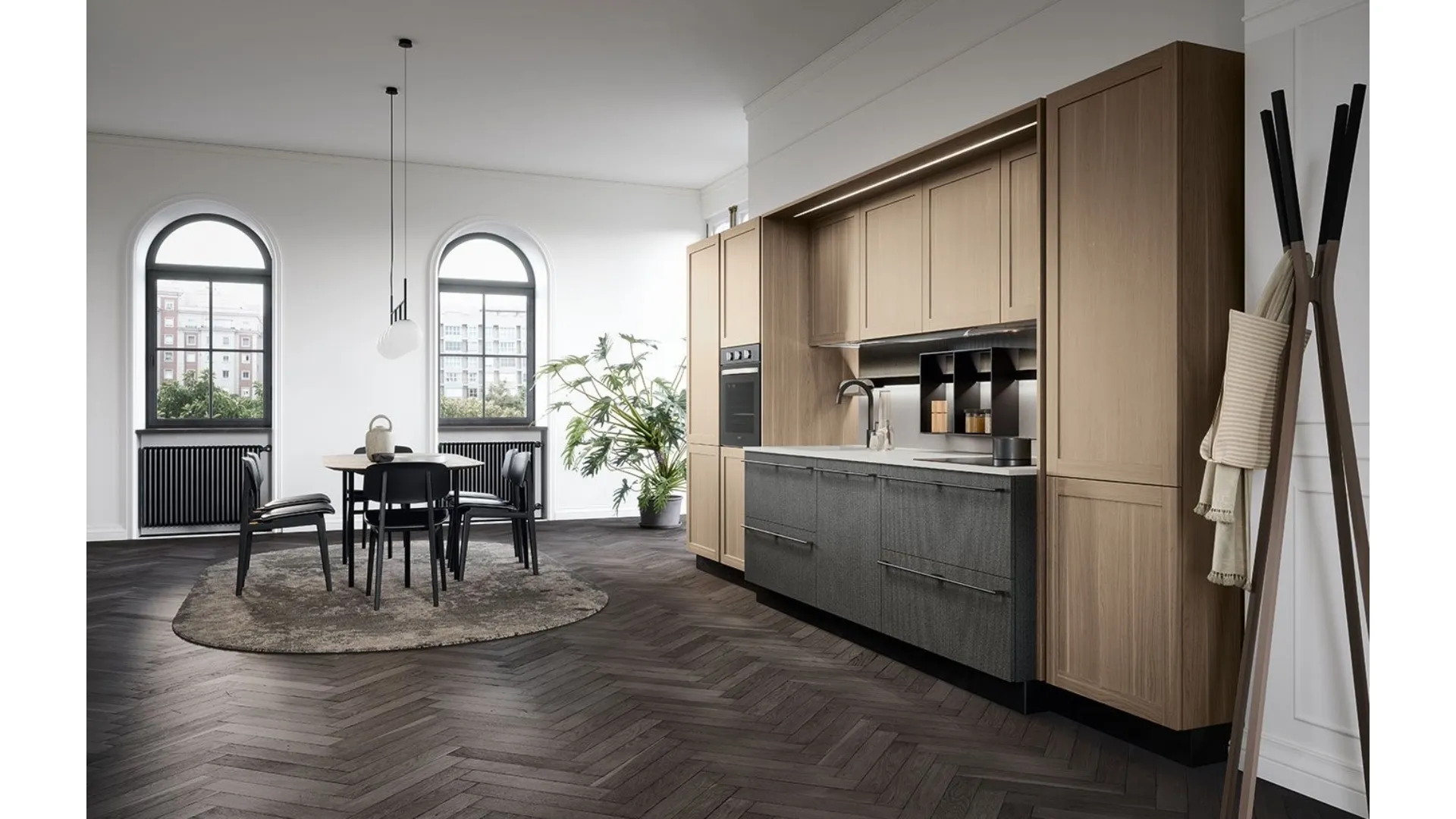 Cucina Classica lineare River 04 di Forma Cucine