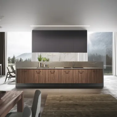 Cucina Moderna ad angolo Genesi 02 di Home Cucine