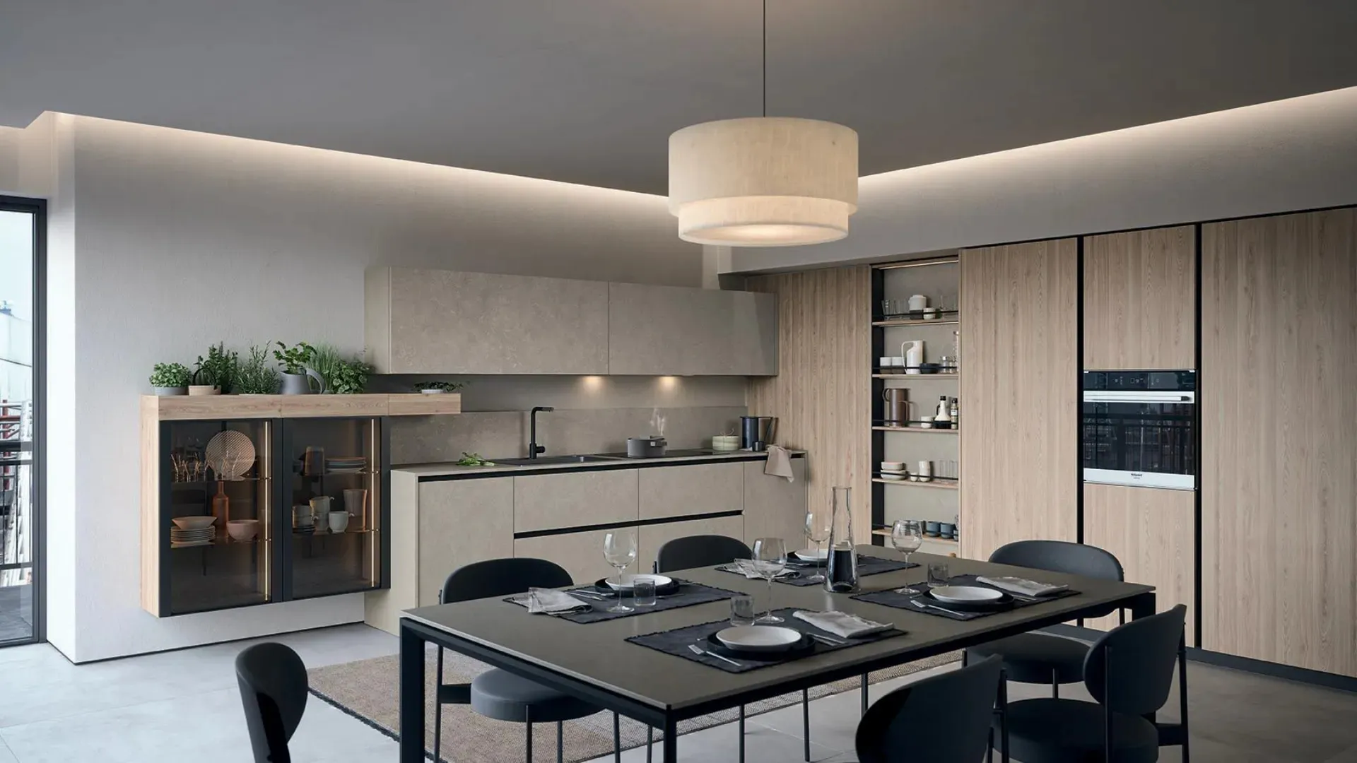 Cucina Moderna angolare Trend 30° di Forma Cucine